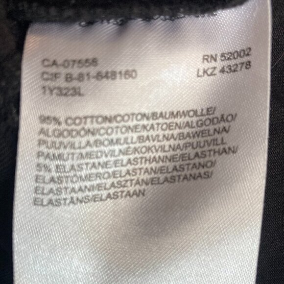 MEXX black ruffle t-shirt size M - Picture 3 of 3